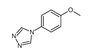 4-(4-methoxyphenyl)-4H-1,2,4-triazole Structure