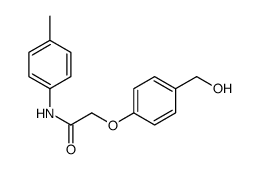 2-[4-(Hydroxymethyl)phenoxy]-N-(4-methylphenyl)acetamide Structure