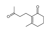3-methyl-2-(3-oxobutyl)-2-cyclohexen-1-one结构式
