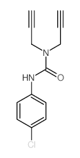 Urea, N- (4-chlorophenyl)-N,N-di-2-propynyl-结构式