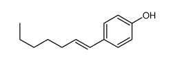 4-hept-1-enylphenol Structure