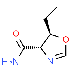 4-Oxazolecarboxamide,5-ethyl-4,5-dihydro-,trans-(9CI) structure