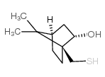 (1S)-(-)-10-MERCAPTOBORNEOL structure