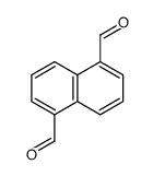 naphthalene-1,5-dicarbaldehyde Structure