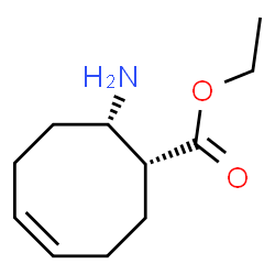 4-Cyclooctene-1-carboxylicacid,8-amino-,ethylester,(1R,8S)-(9CI)结构式