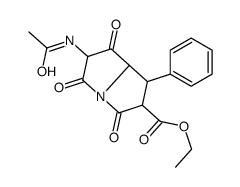 ethyl 6-acetamido-3,5,7-trioxo-1-phenyl-2,8-dihydro-1H-pyrrolizine-2-carboxylate Structure