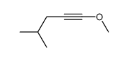 1-Methoxy-4-methyl-1-pentyne Structure
