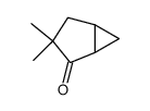 3,3-dimethylbicyclo[3.1.0]hexan-2-one Structure