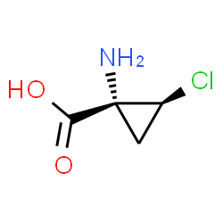 Cyclopropanecarboxylic acid, 1-amino-2-chloro-, trans- (9CI) picture