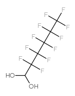 1H-全氟己烷-1,1-二醇结构式