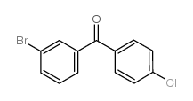 3-BROMO-4'-CHLOROBENZOPHENONE Structure