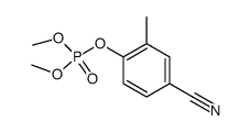 4-cyano-2-methylphenyl dimethyl phosphate结构式
