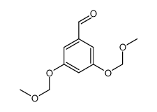 3,5-bis(methoxymethoxy)benzaldehyde结构式