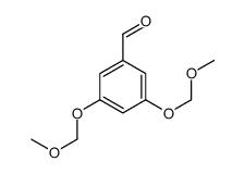 3,5-bis(methoxymethoxy)benzaldehyde Structure