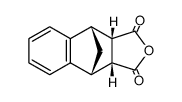 1,2,3,4-tetrahydro-1r,4c-methano-naphthalene-2t,3t-dicarboxylic acid-anhydride Structure