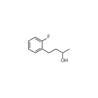 4-(2-Fluorophenyl)butan-2-ol Structure