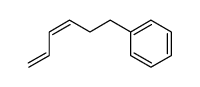 (Z)-hexa-3,5-dien-1-ylbenzene Structure