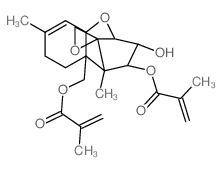 4β,15-bis(methacryloyloxy)scirpen-3α-ol Structure