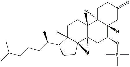 6β-[(Trimethylsilyl)oxy]-5α-cholestan-3-one picture