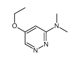 3-Pyridazinamine,5-ethoxy-N,N-dimethyl-(9CI) structure