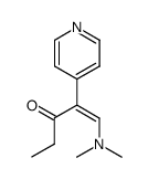 1-(Dimethylamino)-2-(4-pyridinyl)-1-penten-3-one Structure