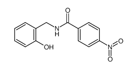 N-(2-hydroxybenzyl)-4-nitrobenzamide结构式