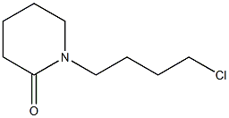 1-(4-chlorobutyl)-2-piperidinone结构式