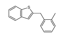 2-(2-methylbenzyl)benzo[b]thiophene Structure