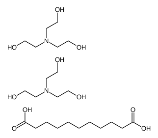 2-[bis(2-hydroxyethyl)amino]ethanol,undecanedioic acid结构式