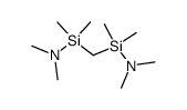 1,1'-methylenebis(N,N,1,1-tetramethylsilanamine)结构式