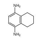 5,6,7,8-tetrahydro-naphthalene-1,4-diyldiamine结构式