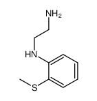 N'-(2-methylsulfanylphenyl)ethane-1,2-diamine Structure