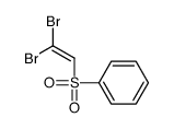 2,2-dibromoethenylsulfonylbenzene结构式