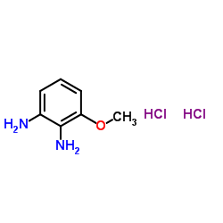 3-Methoxy-1,2-benzenediamine dihydrochloride Structure