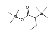 2-(Trimethylsilyl)-butansaeure-trimethylsilylester Structure