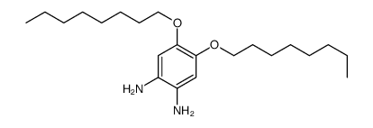 4,5-dioctoxybenzene-1,2-diamine结构式