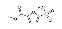 methyl 5-sulfamoylfuran-2-carboxylate结构式