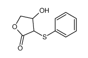4-hydroxy-3-phenylsulfanyloxolan-2-one Structure