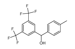 (3,5-bis(trifluoromethyl)phenyl)(p-tolyl)methanol结构式