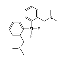 1-[2-[[2-[(dimethylamino)methyl]phenyl]-difluorosilyl]phenyl]-N,N-dimethylmethanamine结构式