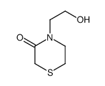 4-(2-hydroxyethyl)thiomorpholin-3-one Structure