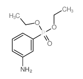 3-diethoxyphosphorylaniline结构式
