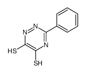 3-phenyl-1,2-dihydro-1,2,4-triazine-5,6-dithione Structure