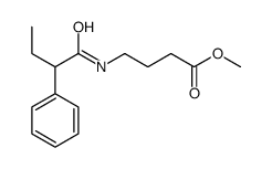 methyl 4-(2-phenylbutanoylamino)butanoate Structure