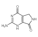 3-amino-2,4,8-triazabicyclo[4.3.0]nona-3,10-diene-5,9-dione structure