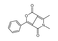4,5-dimethyl-1-phenylfuro[3,4-c]pyrrole-3,6-dione Structure