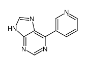6-pyridin-3-yl-7H-purine结构式