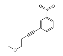 1-(4-methoxybut-1-ynyl)-3-nitrobenzene结构式