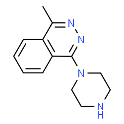 1-methyl-4-piperazin-1-ylphthalazine结构式