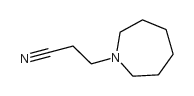3-(氮杂-1-基)丙腈结构式